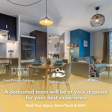 Chez Stephane & Sophie - 10Min Disneyland, Free Parking, Big Garden Montevrain Luaran gambar